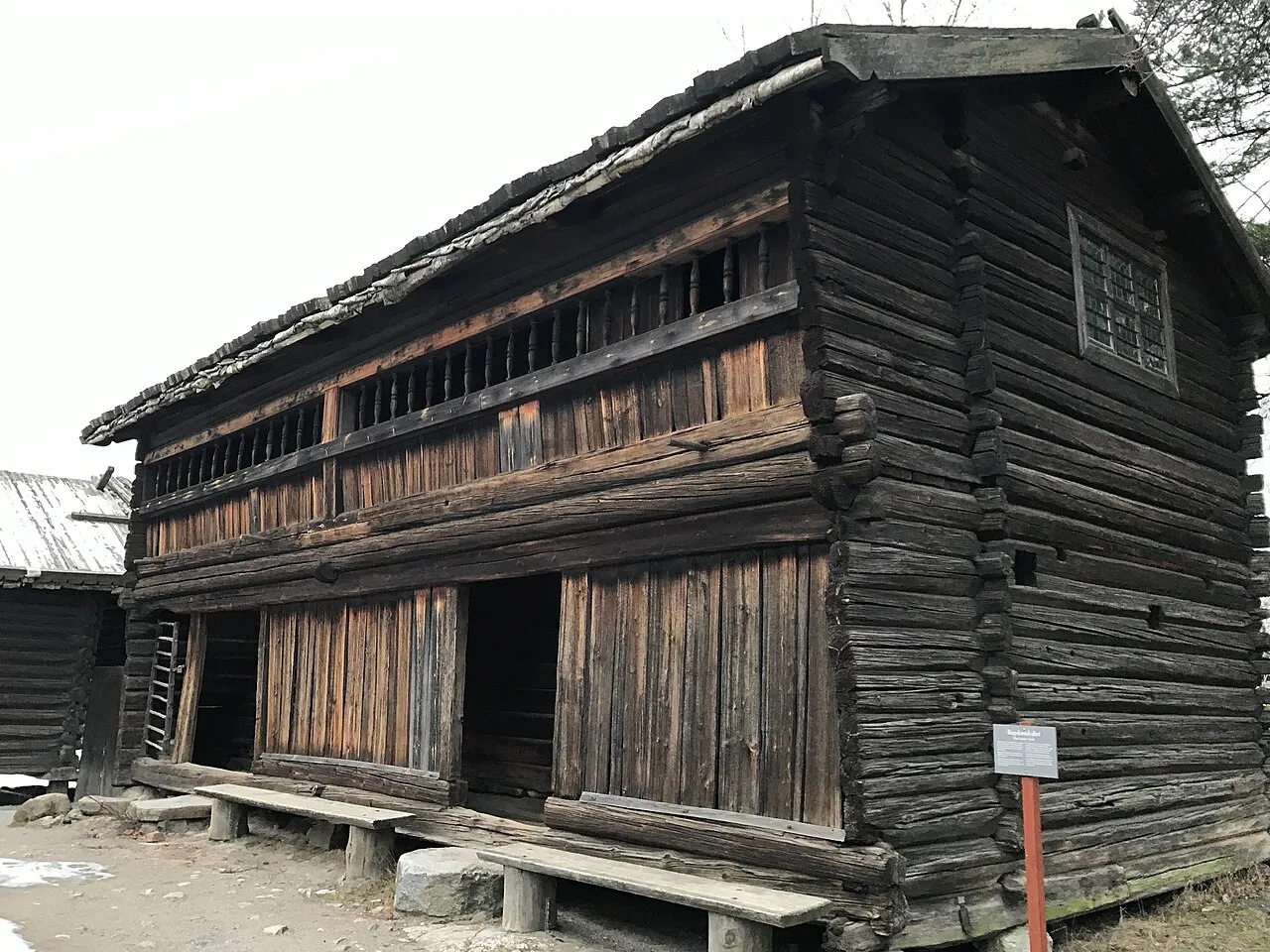 Kaplansloftet, Skansen