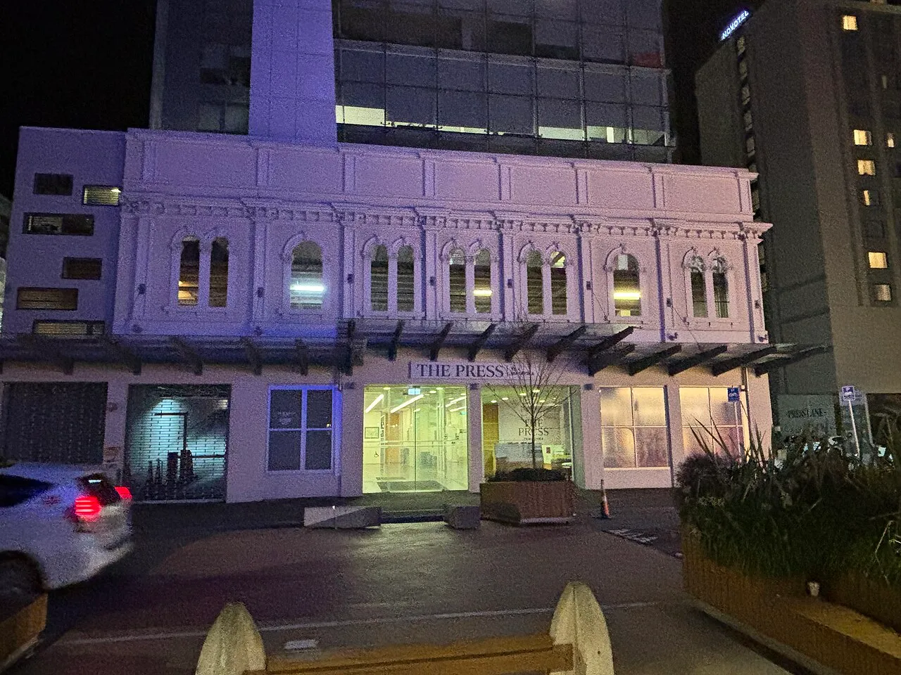 Former Christchurch Press Building