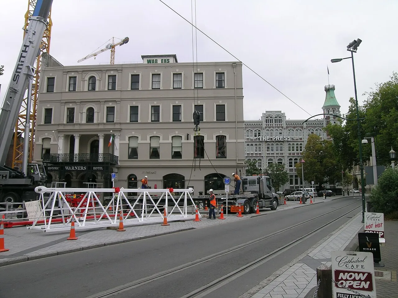 Former Christchurch Press Building