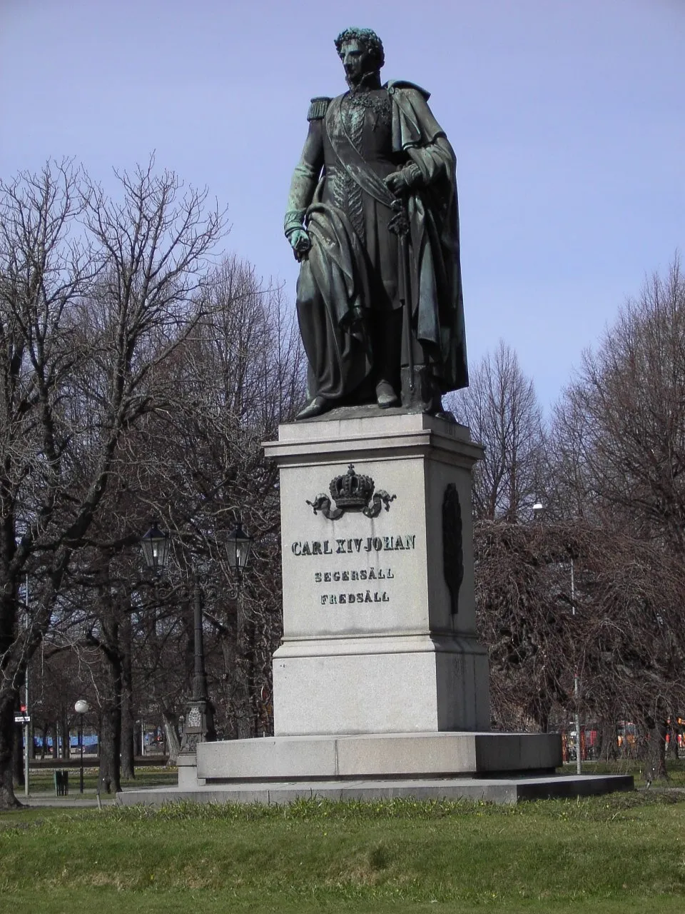 Karl XIV Johans staty