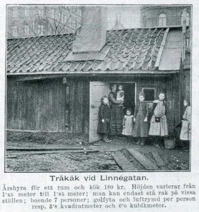 Linnégatan 7 och Fjärde Långgatan 1-3