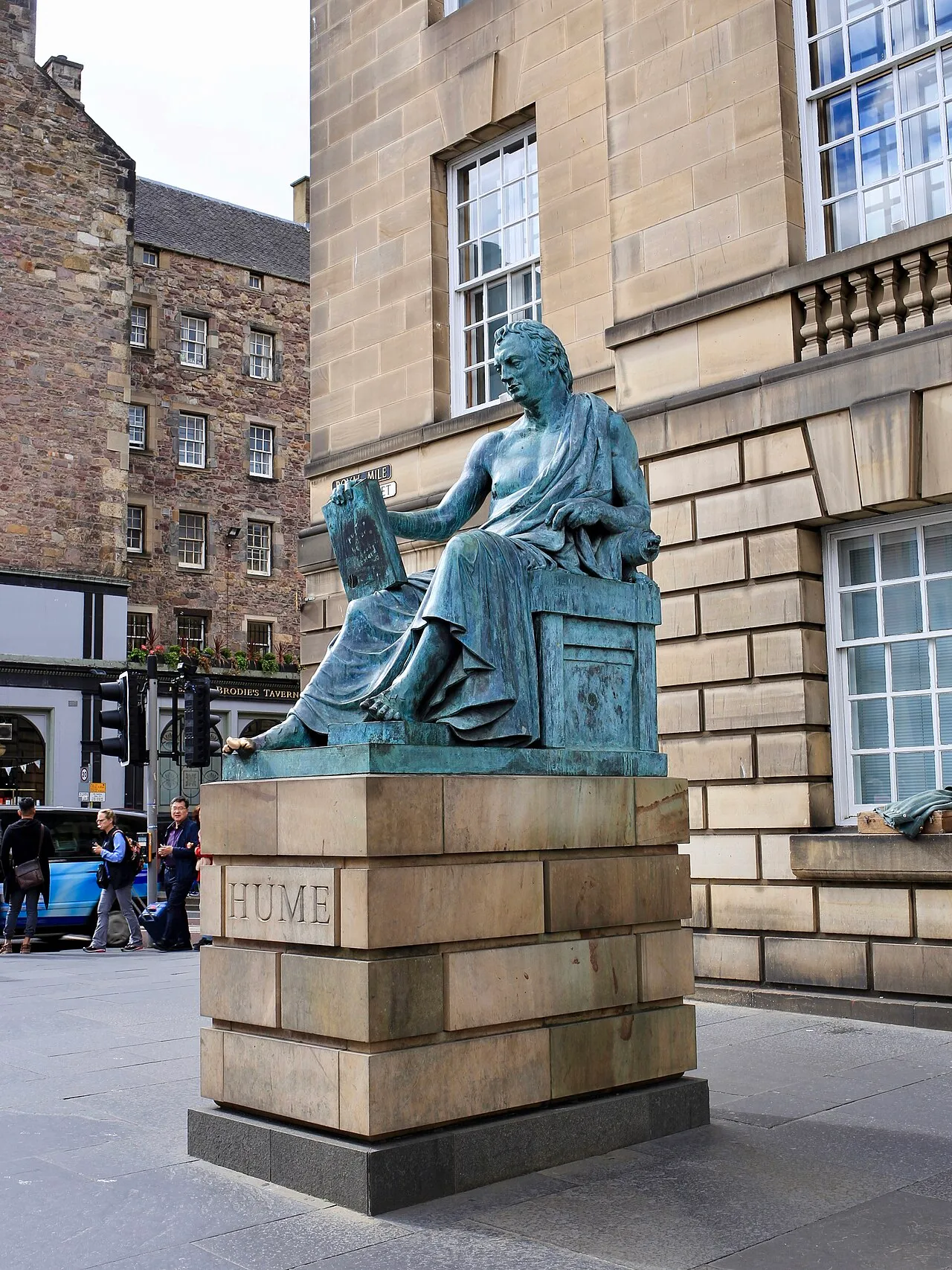 David Hume Statue