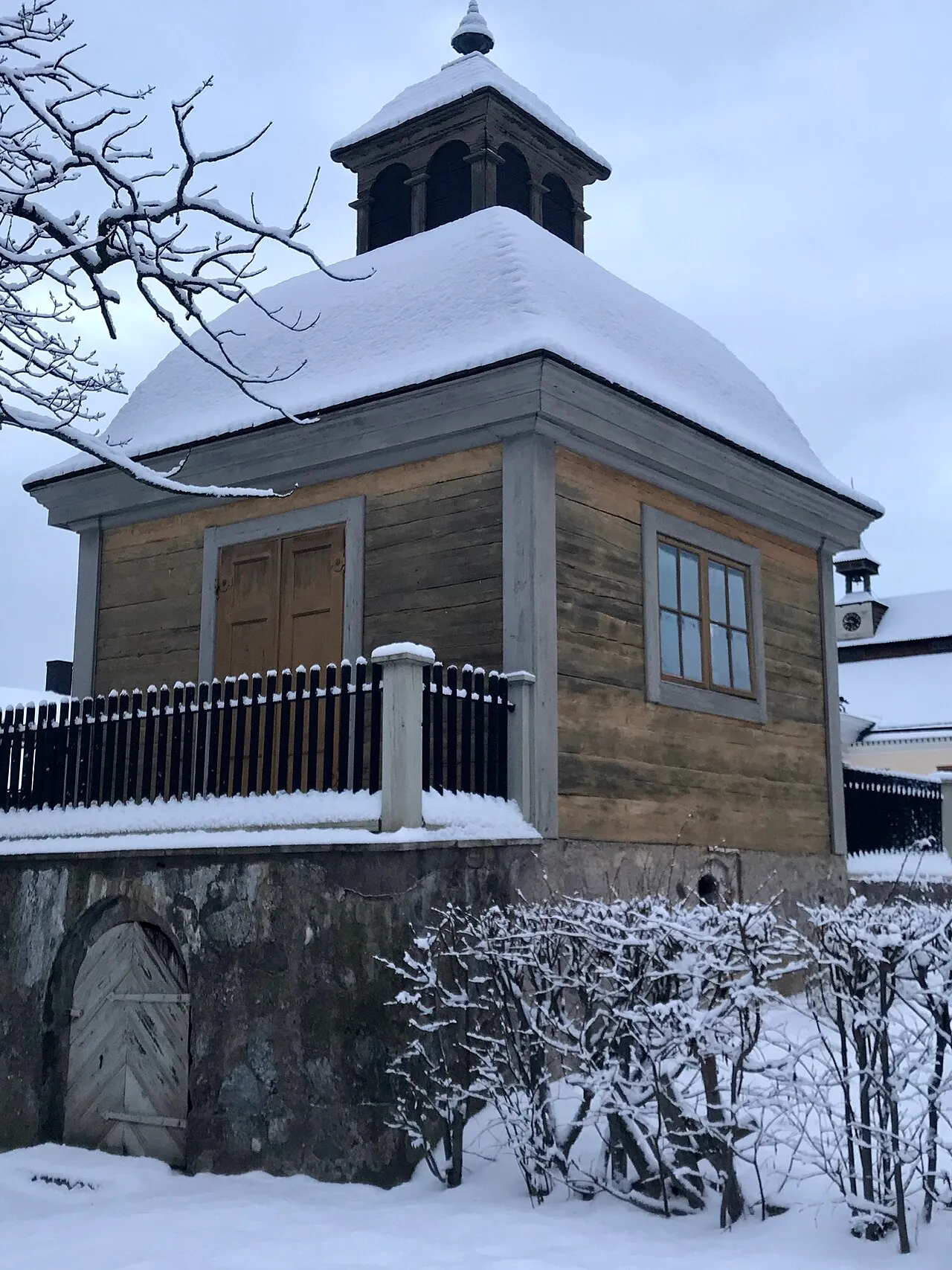 Östra paviljongen, Skogaholms herrgård, Skansen