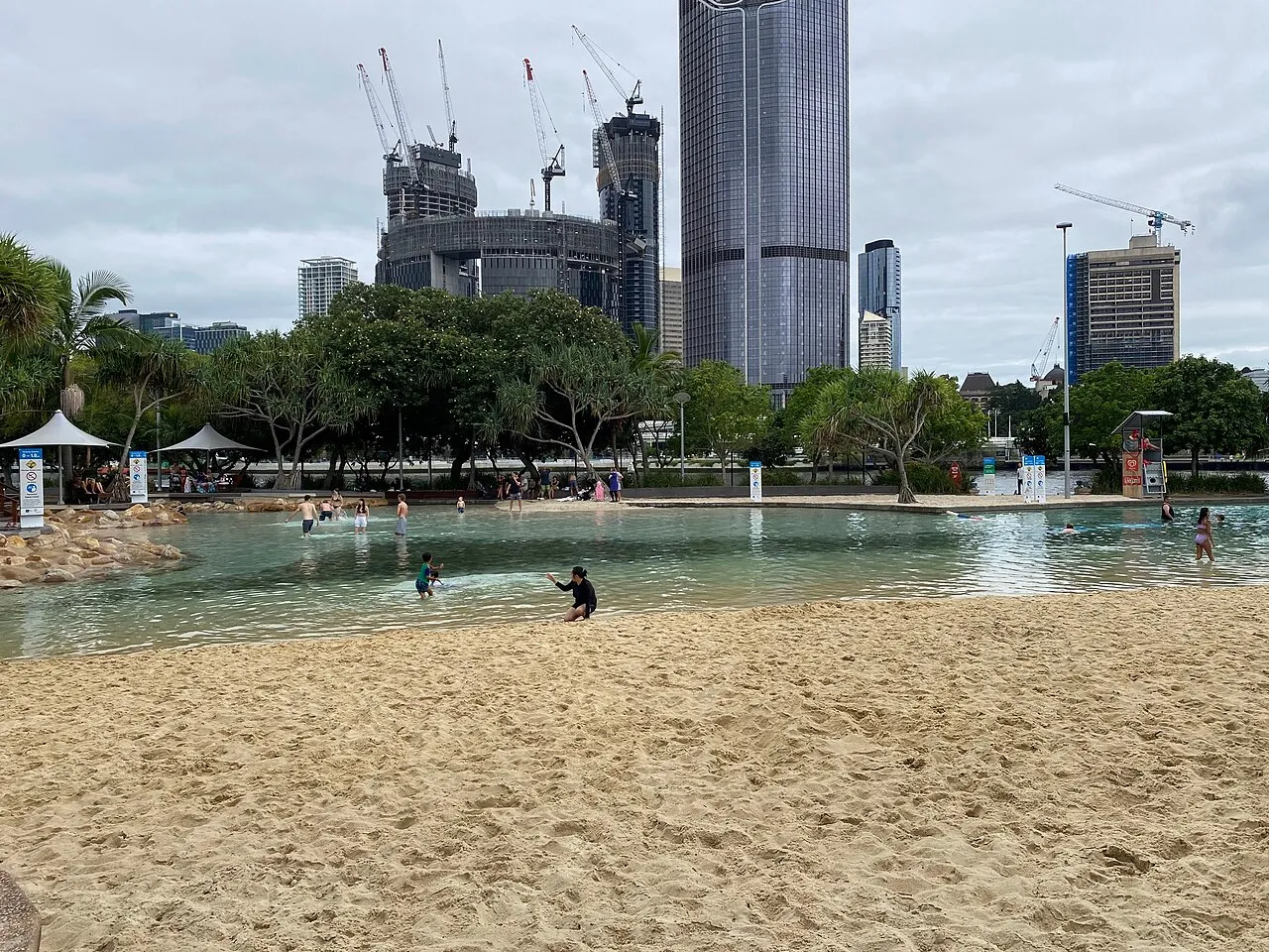 Brisbane South Bank Beach