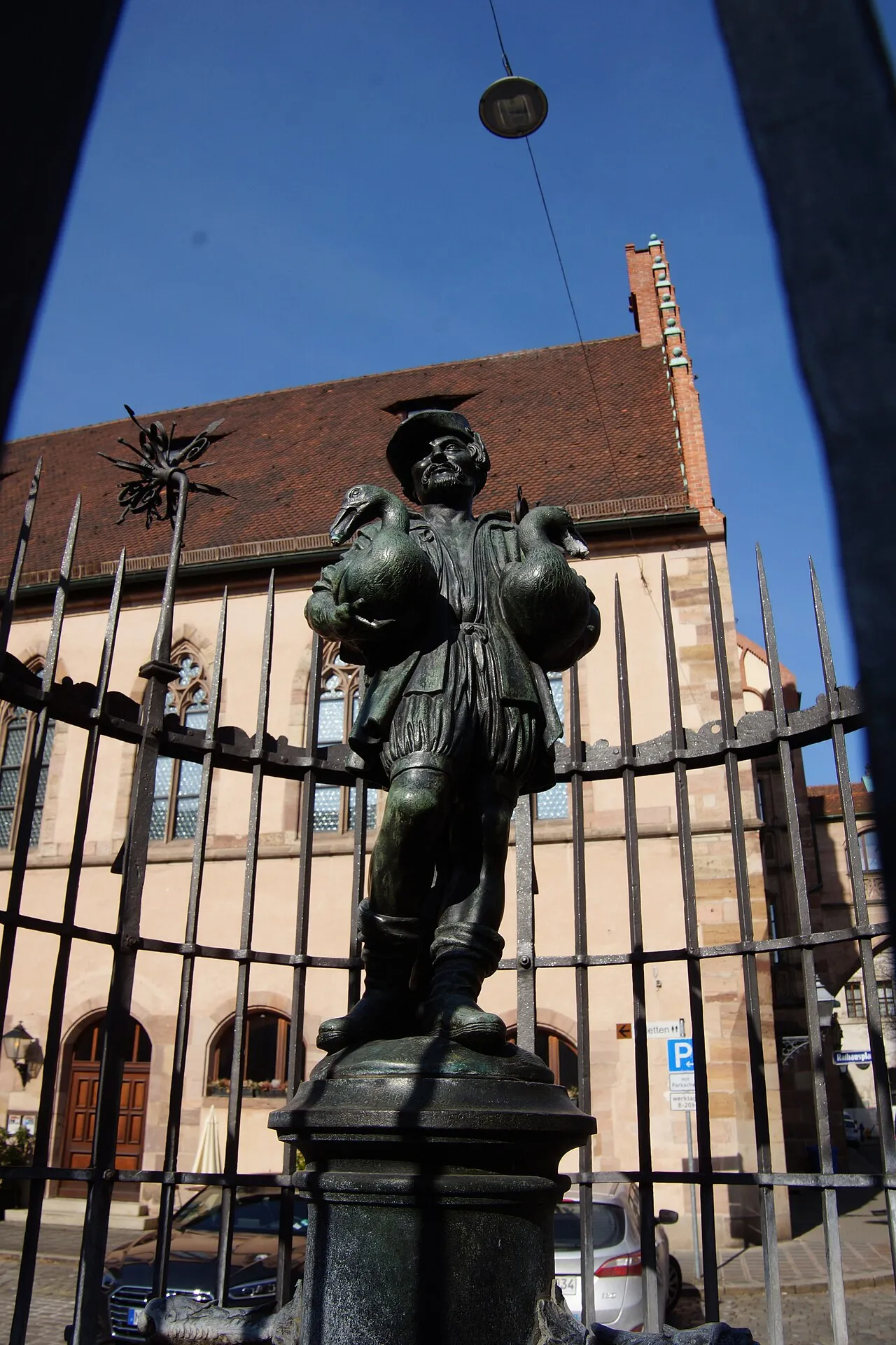 Goose Man Fountain