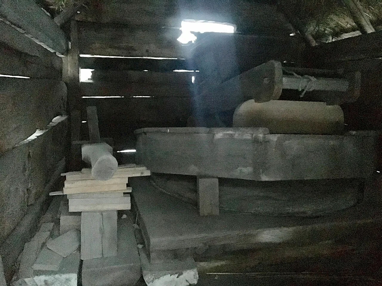 Skvaltkvarnen, Skansen