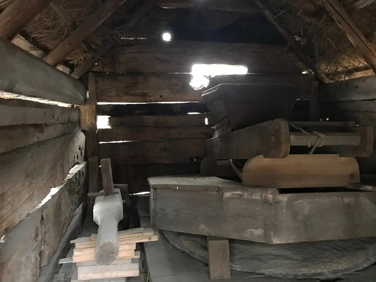 Skvaltkvarnen, Skansen