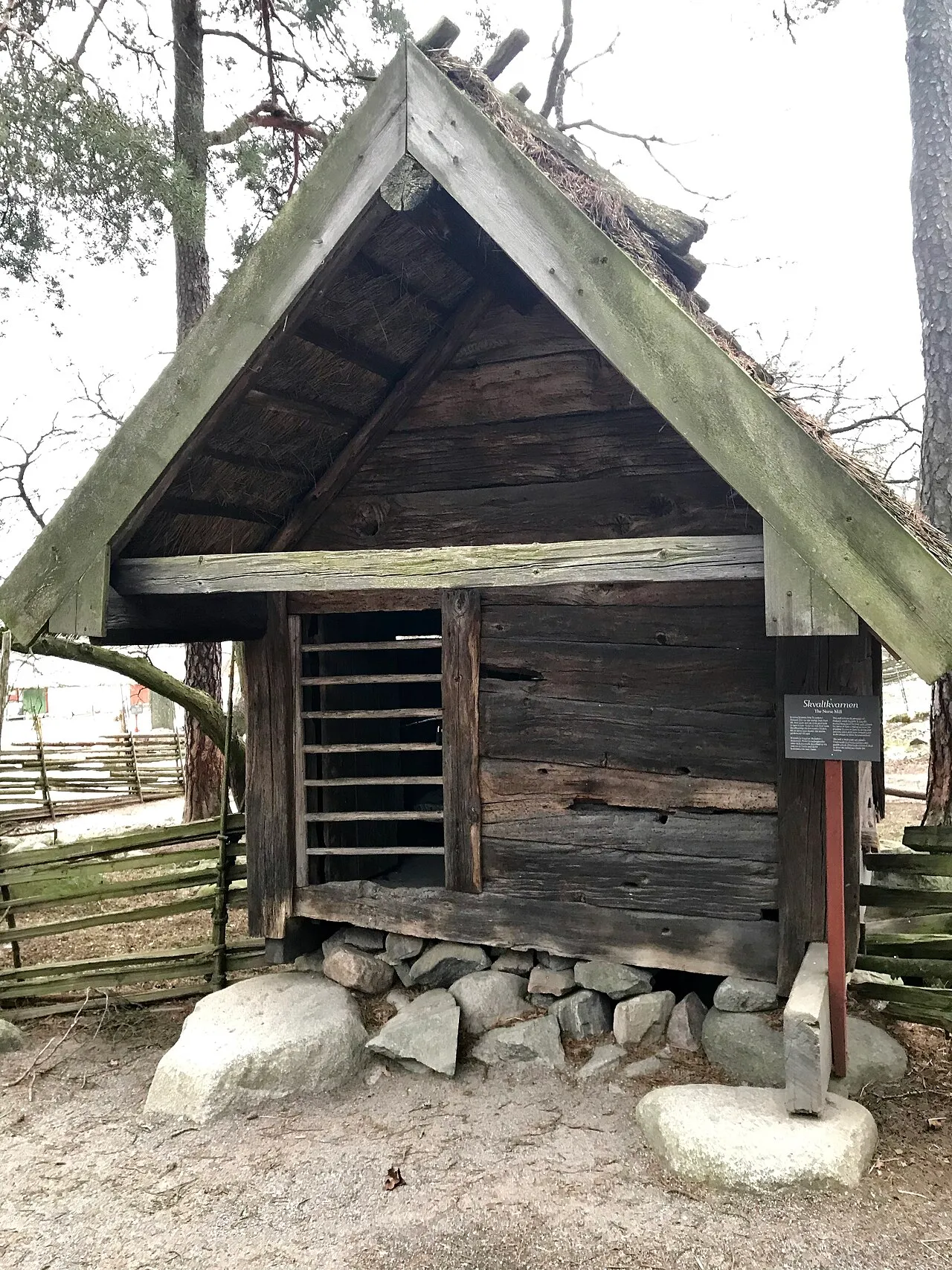 Skvaltkvarnen, Skansen