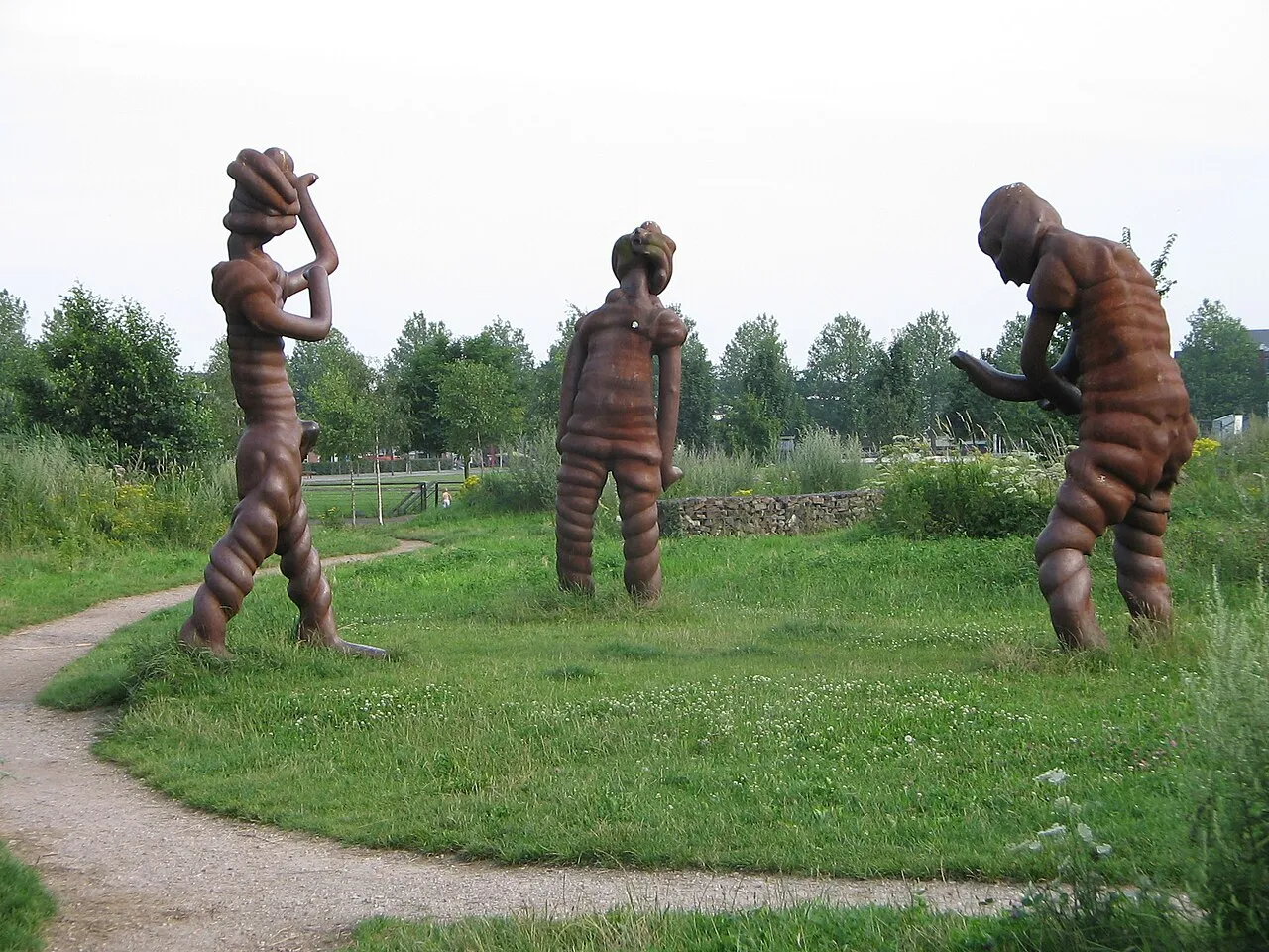 Three Large Figures for Utrecht