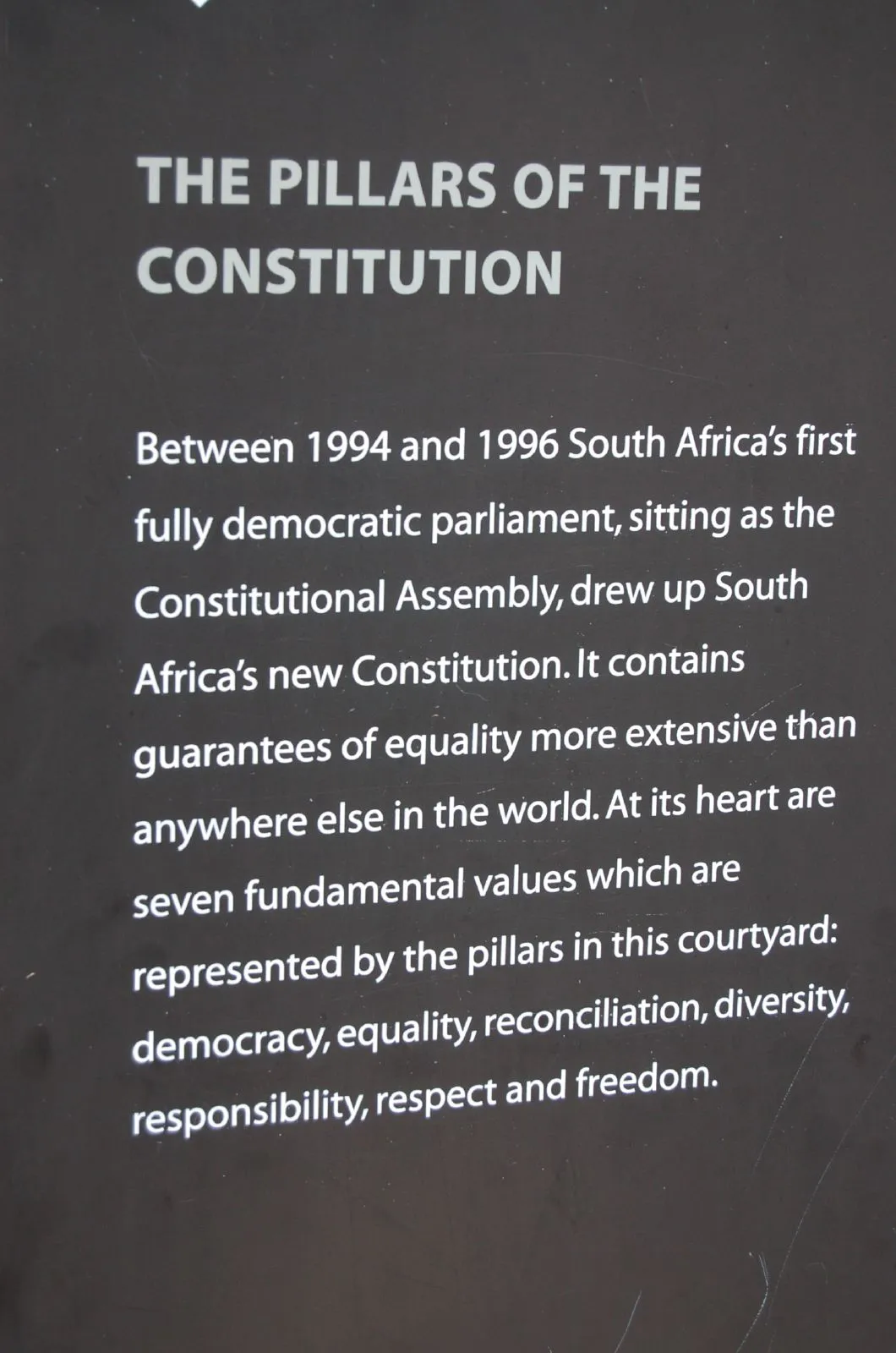 Apartheid Museum