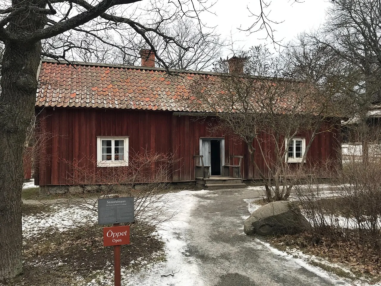 Statarlängan, Skansen