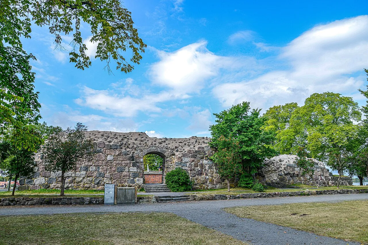 Stegeholms slottsruin