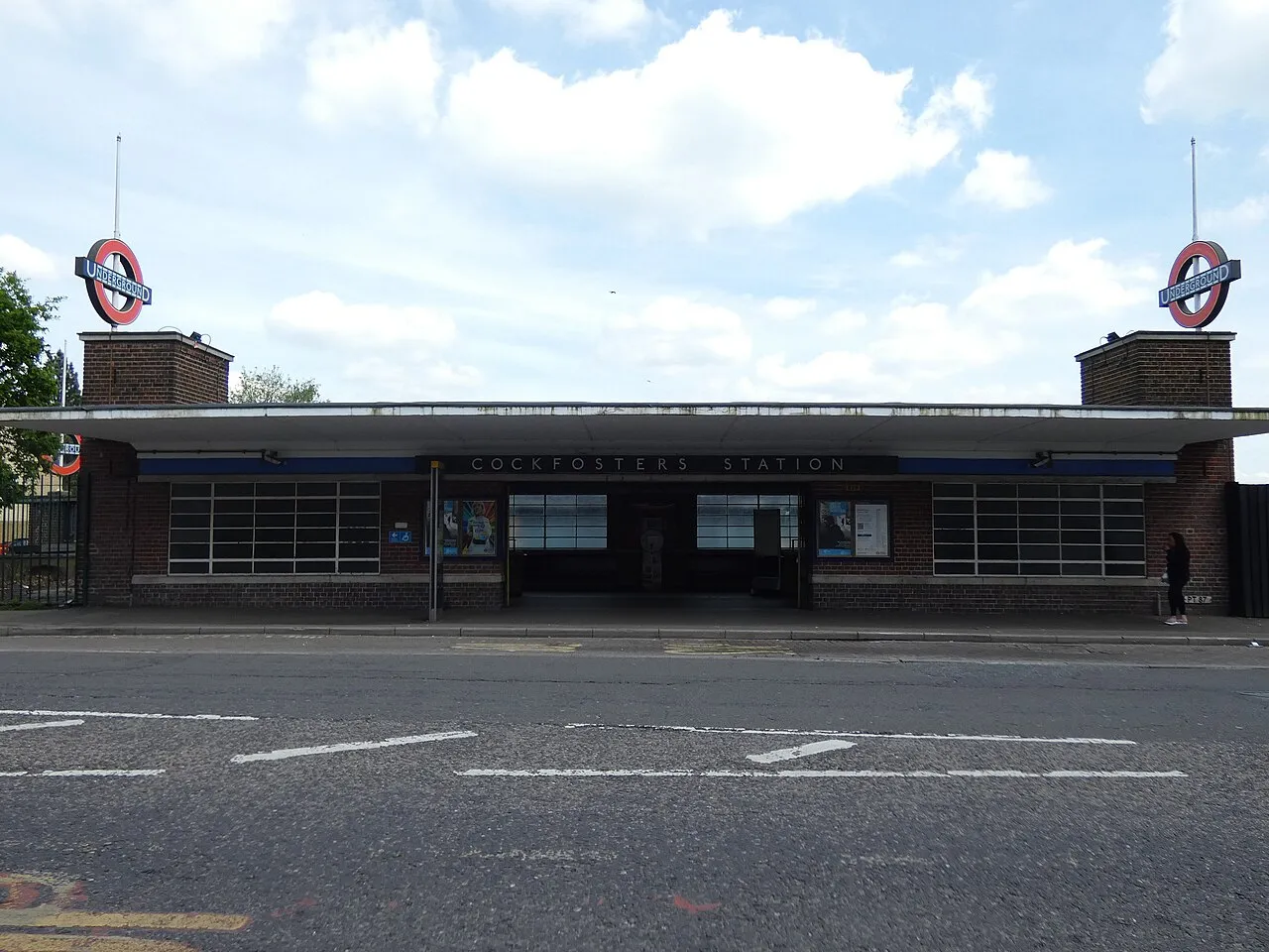 Cockfosters tube station