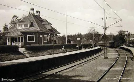 Storängens station