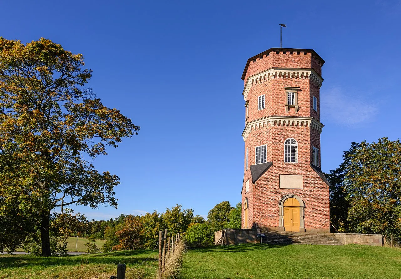 Gothic Tower of Drottningholm Palace
