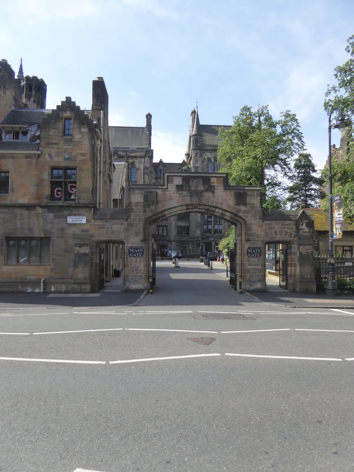University of Glasgow Main Building