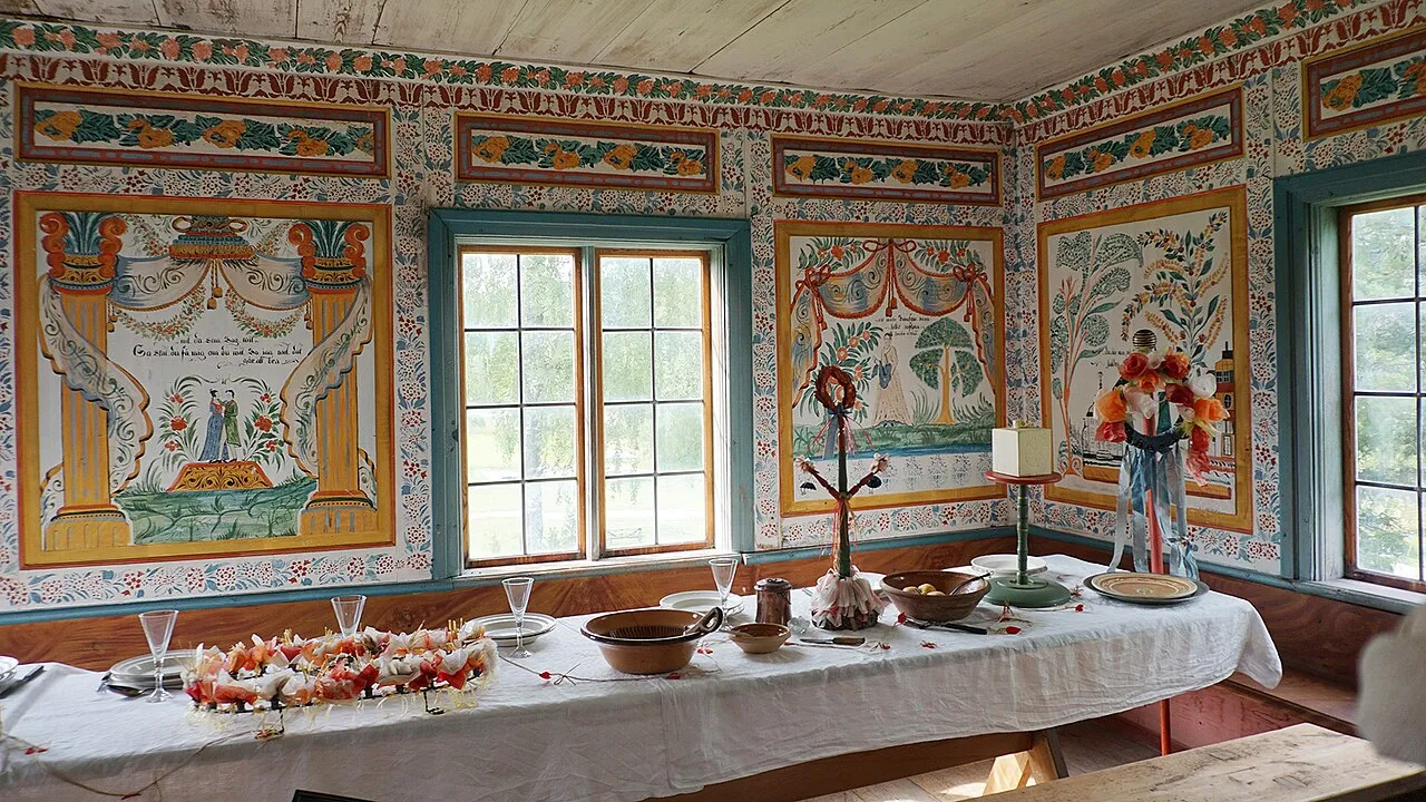 Decorated Farmhouses of Hälsingland