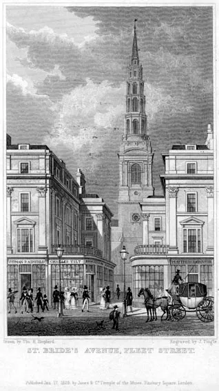 St Bride's, Fleet Street