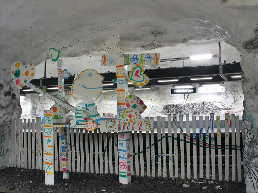 Hallonbergen metro station