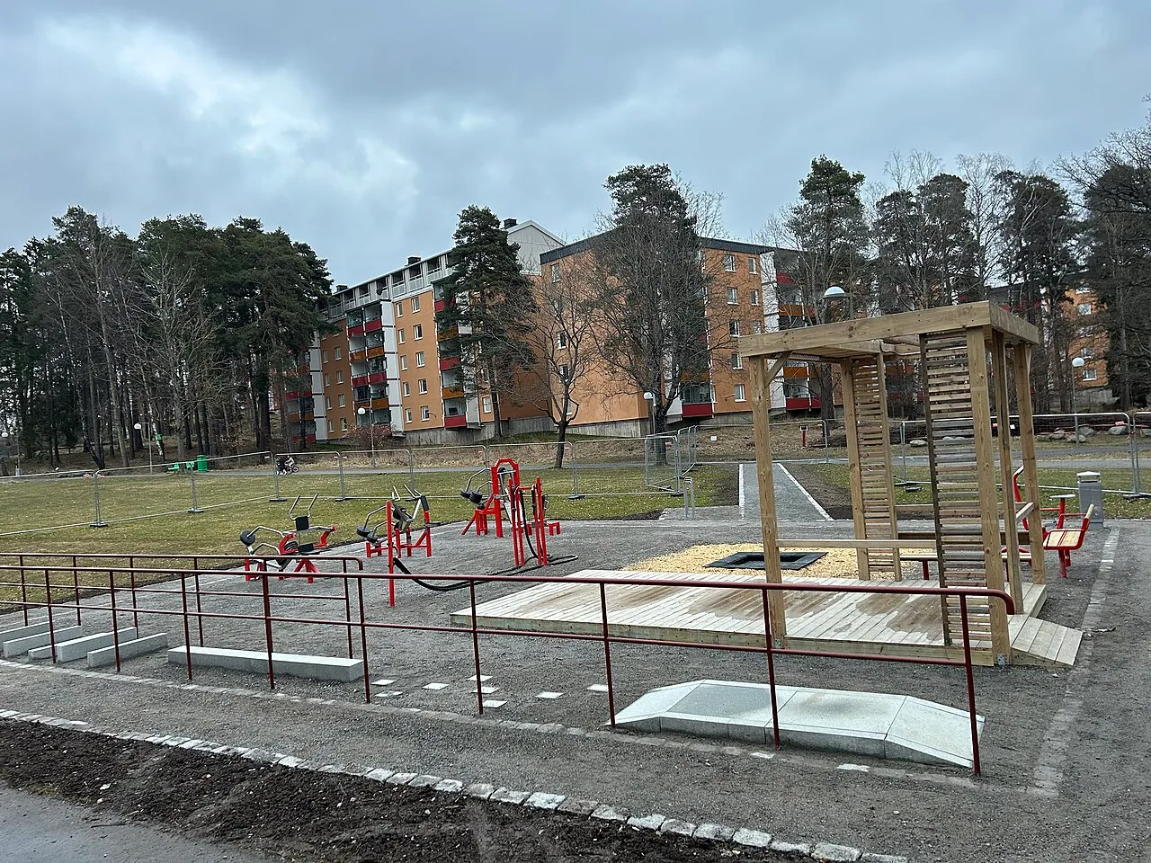 Husby gård outdoor gym