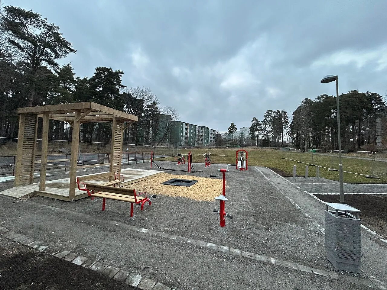 Husby gård outdoor gym
