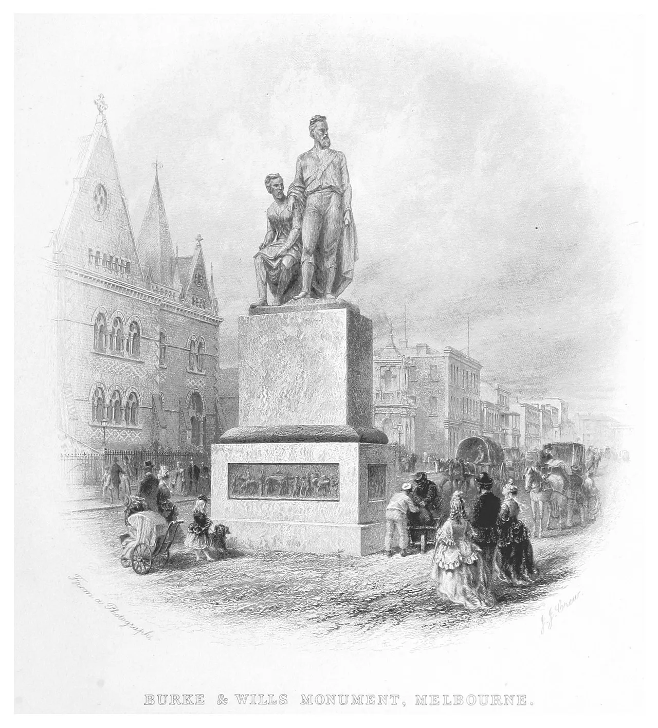Burke and Wills Monument
