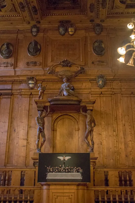 Palazzo d'Archiginnasio - Teatro Anatomico