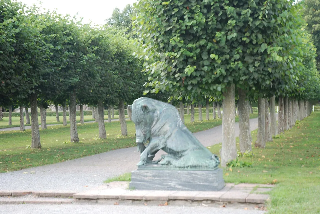 Två vildsvin