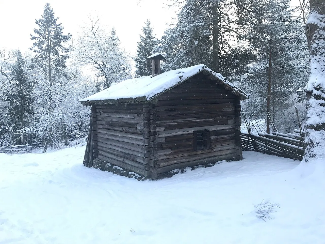 Rökstugan och bostadshus