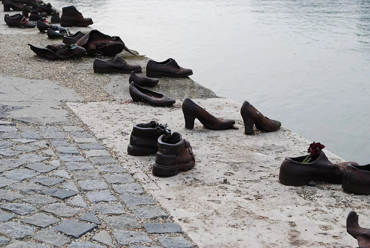 Shoes on the Danube Bank
