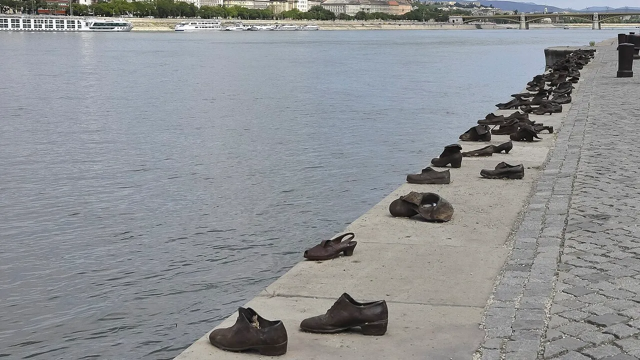 Shoes on the Danube Bank