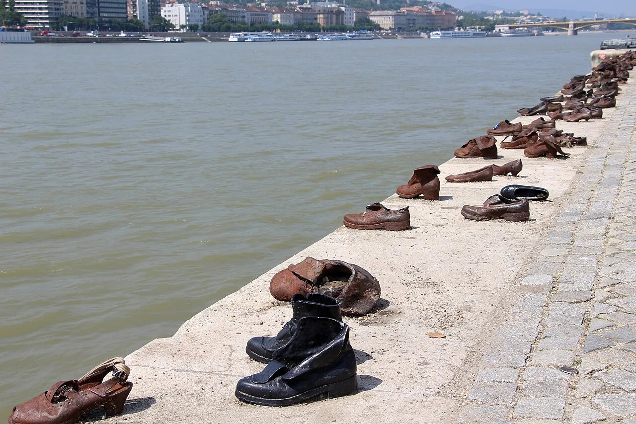 Shoes on the Danube Bank