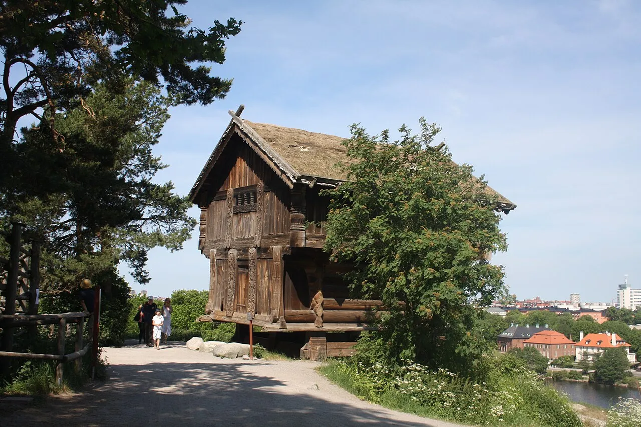 Vastveit Storehouse, Skansen
